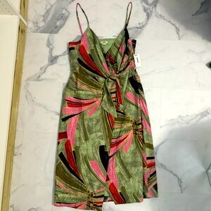 Jason Wu Faux Wrap Linen Dress